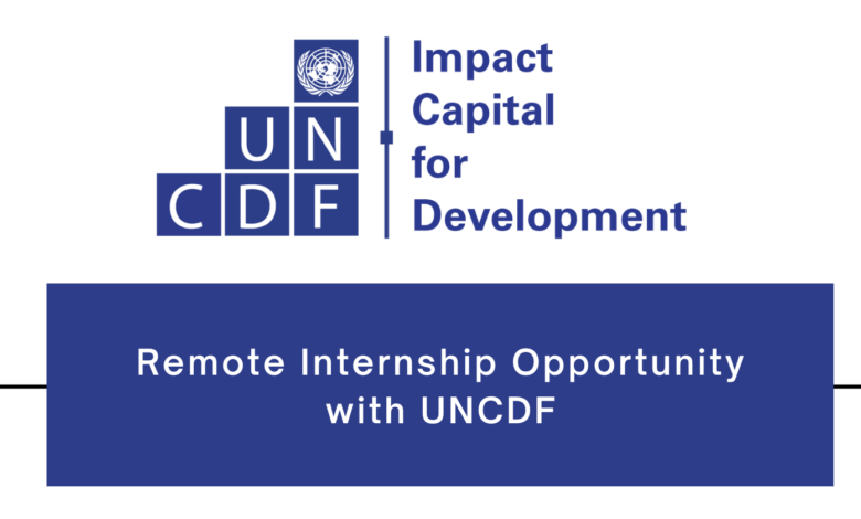 UNCDF Internship